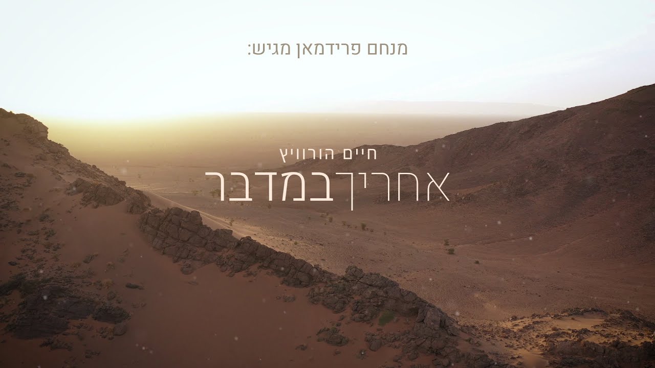 חיים הורוויץ - אחריך במדבר (מדלי ישראלי) | Chaim Horowitz - Acharecha Ba’midbar (Israeli Medley)