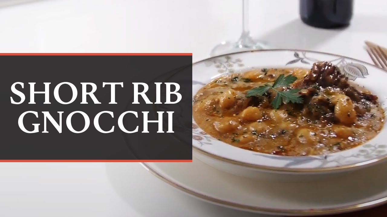 Short Rib Gnocchi Dish (Homemade Comfort Food)