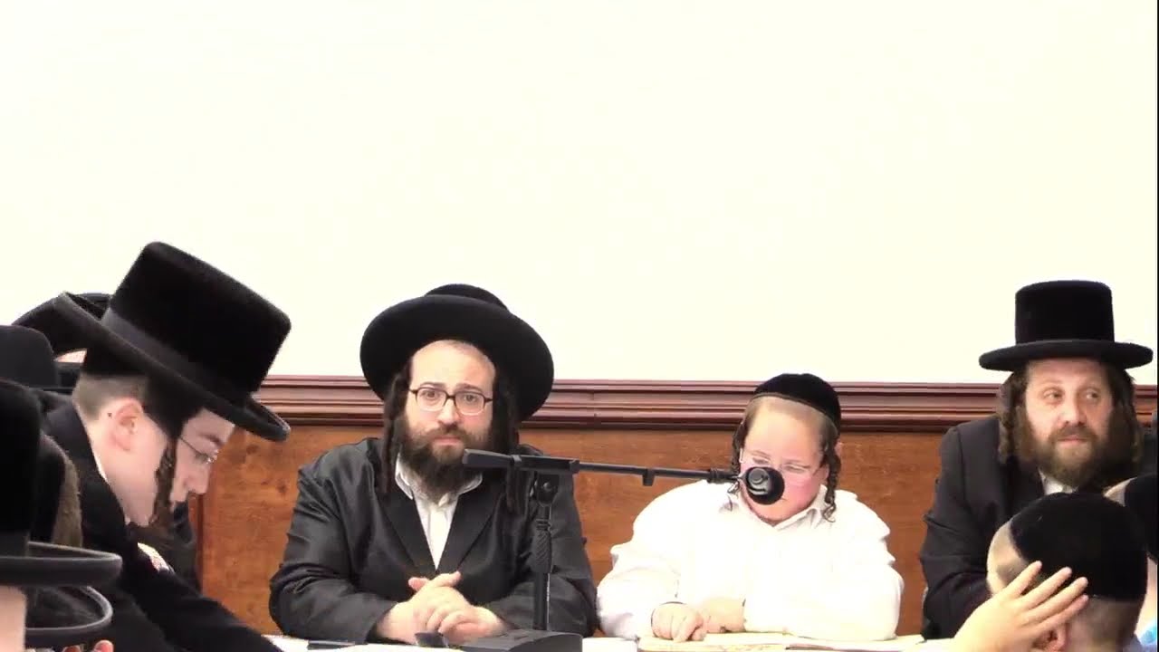 ר' יואל רוטה - סיום הש''ס הילד ישעי' שטראססער - ד' בהעלותך תשפ''א - R' Yoel Roth