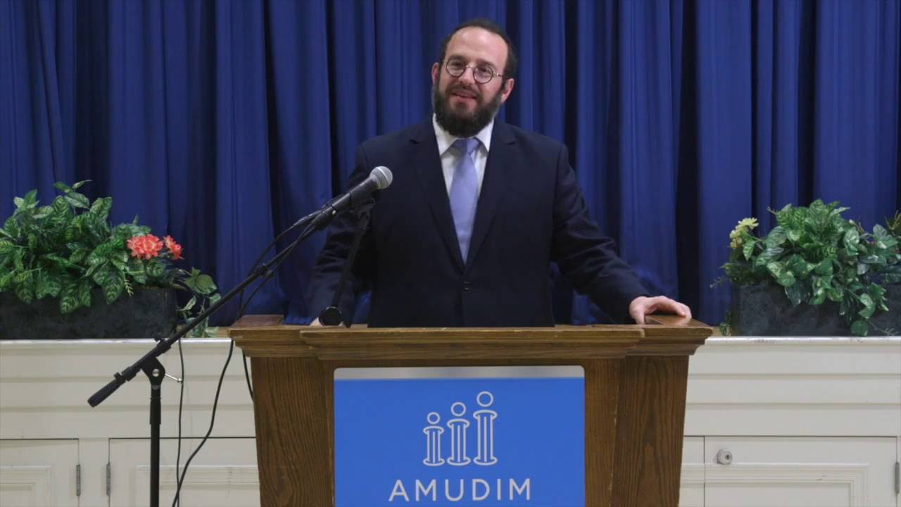 July 18, 2016,  Amudim Awareness Event  Part 1 of 4   Rav Chaim Marcus