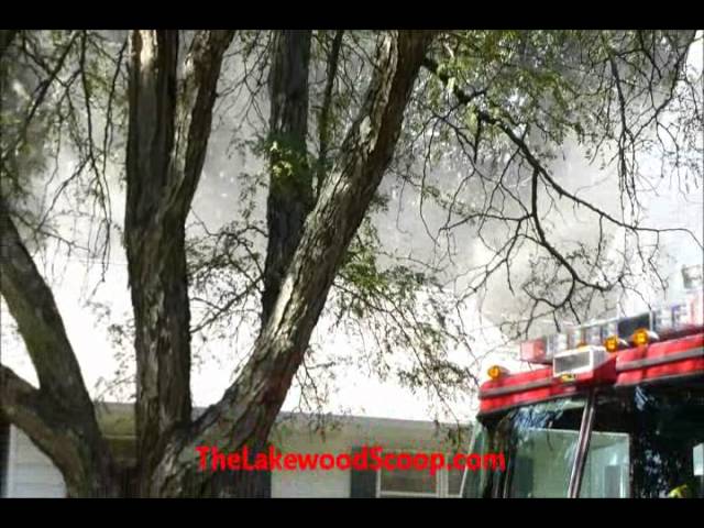 LFD Extinguishes Fire On Glen Avenue Lakewood - The Lakewood Scoop