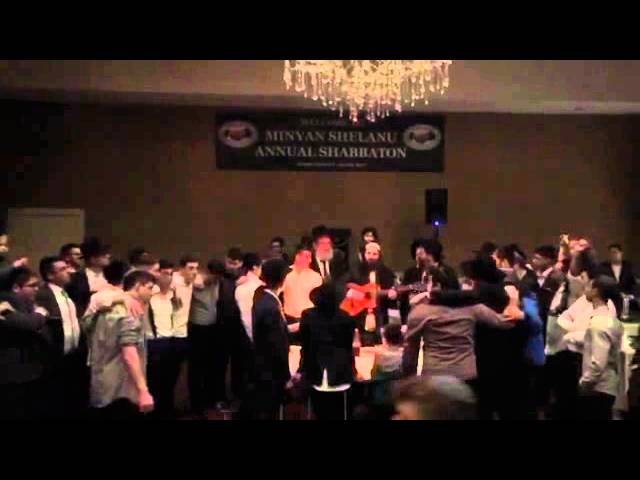 Moishe Storch at Minyan Shelanu Shabbaton