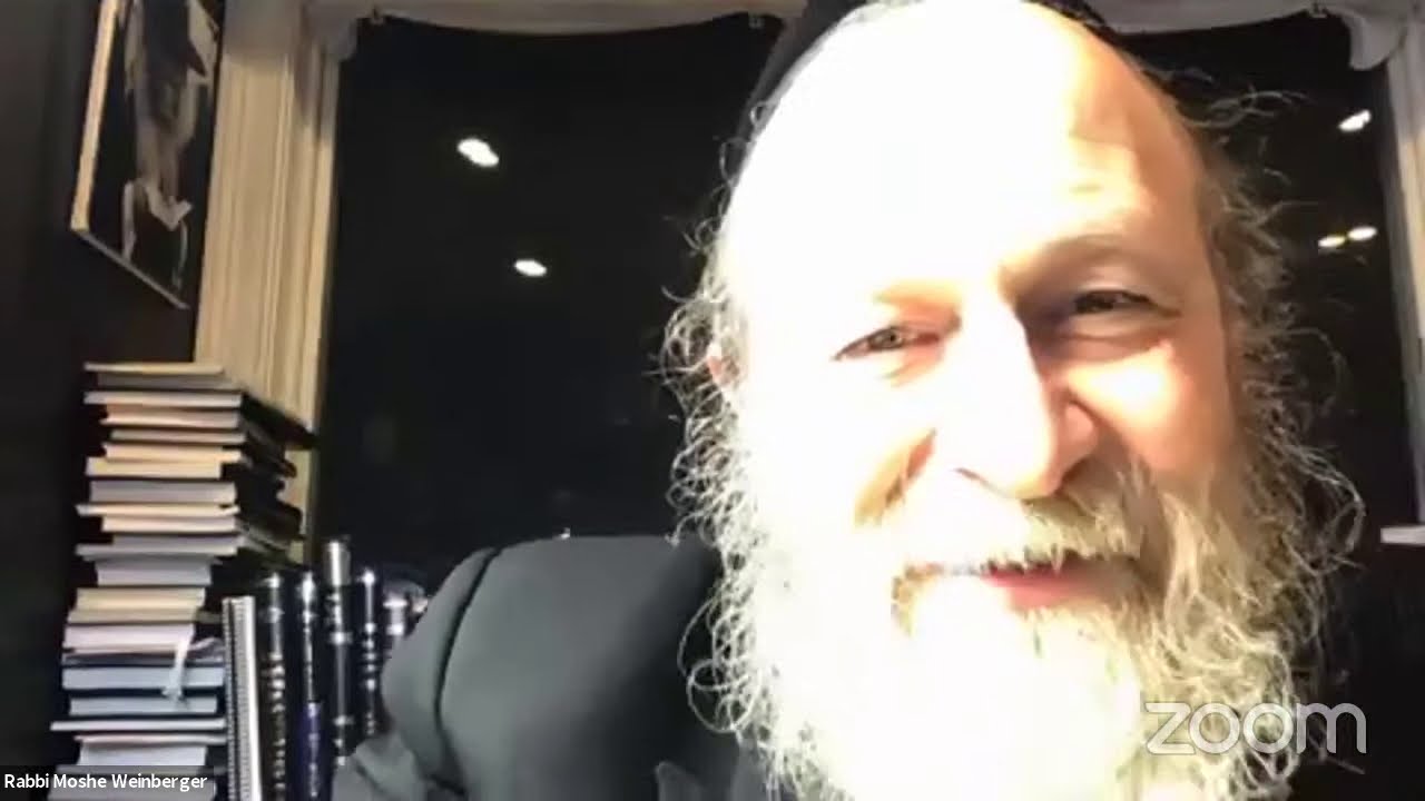 Rabbi Moshe Weinberger "Elevating our Motions with Emotions" Live on Coach Menachem