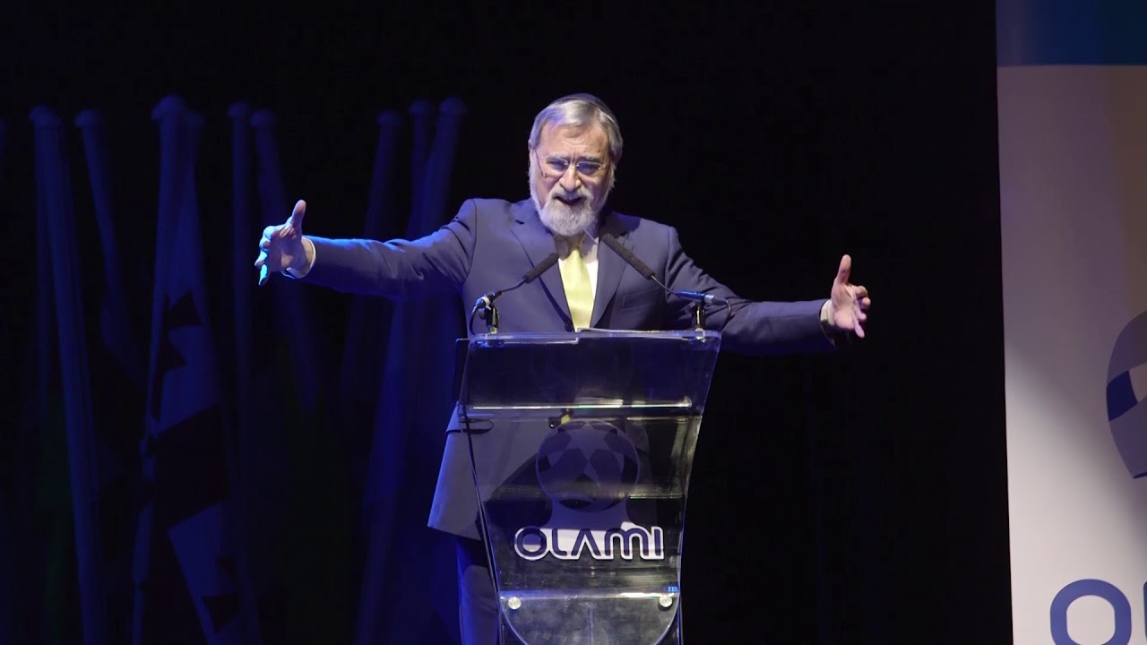 Rabbi Lord Jonathan Sacks at the Olami Summit 2017