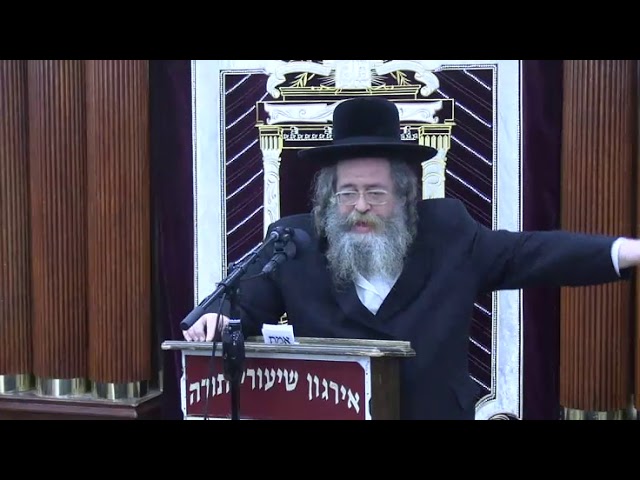 דברי חיזוק והתעוררות בענין יציאת מצרים בזמן הזה - הרה"ג ר' יצחק דוד אלתר שליט"א
