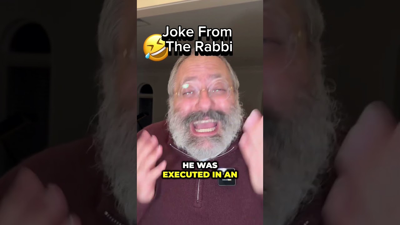 😆Joke From The Rabbi! Happy Purim! #joke #rabbi #jewish