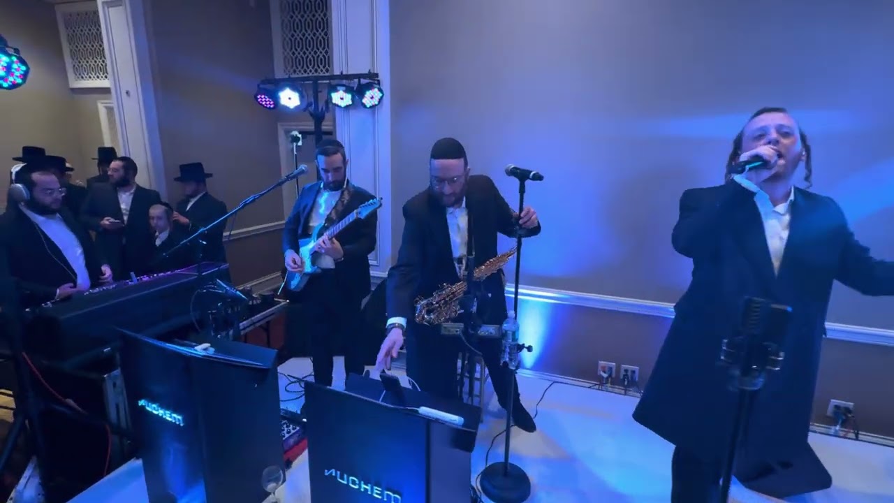New star NUCHEM on fire @yanky gertner wedding