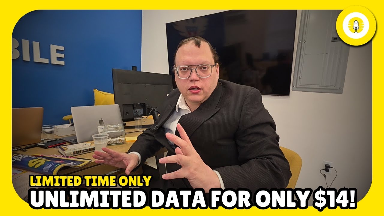 INSANE US Mobile Deal - Unlimited Data for Only $14! - The Perlowitz Show
