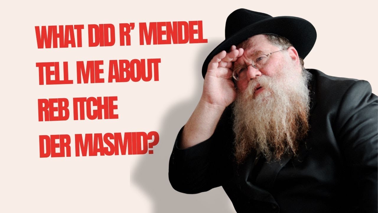 What did R Mendel tell me in 1988 Abt r Itche der Masmid? Tanya chitas Thursday 2024 - RC Dalfin