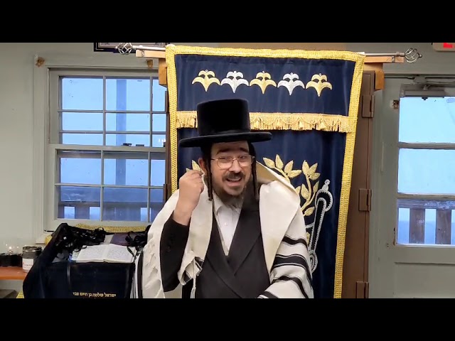 פטנט איך לגרום לאשה לעשות דברים - פרשת לך לך - Yiddish Shiur by Rav Benzion Sneh at Scheiner Oct 26