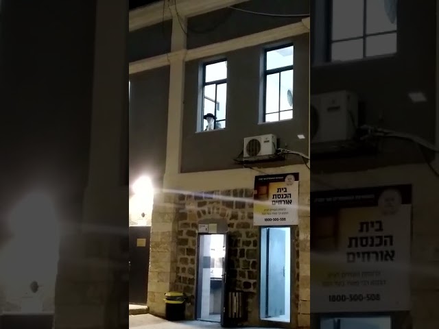 כ"ק אדמו"ר מתולדות אהרן שליט"א ביים קבר רבי מאיר בעל הנס