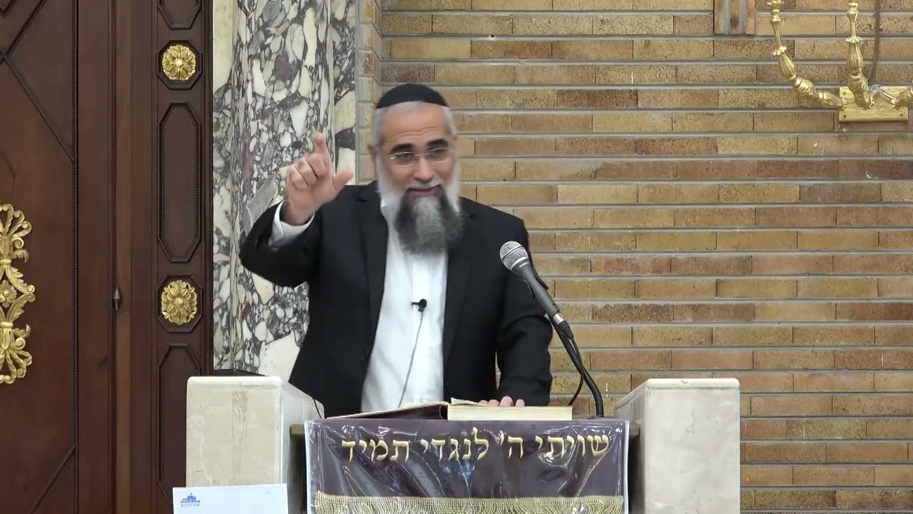 שיעור כללי - ביסוד דין אסמכתא וביחס לנזירות | הרב גבריאל סרף, ראש הישיבה