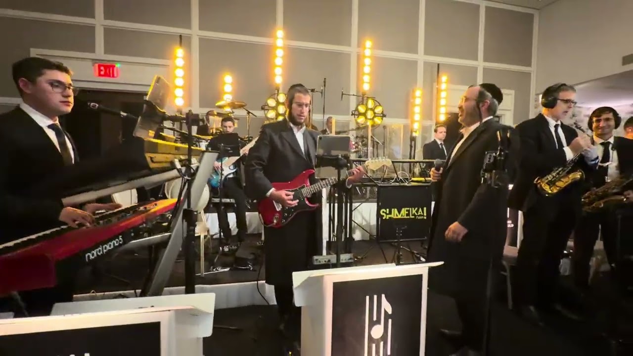 Shlomi Schinfeld Bend & Duvid Feder @ Menachem Kahn wedding