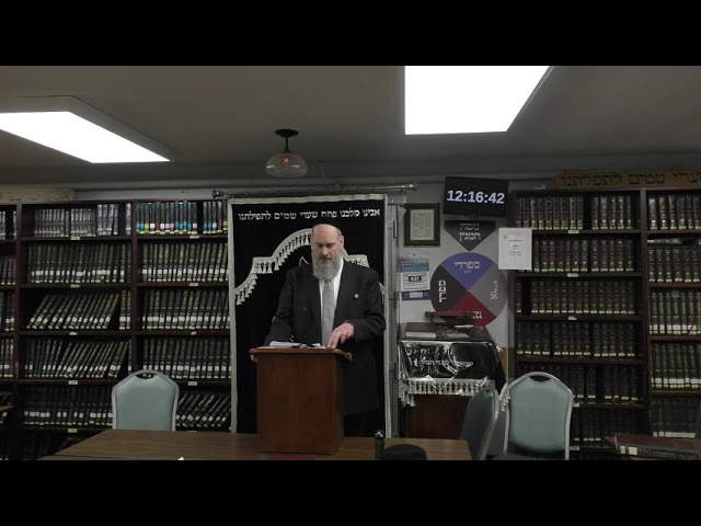 Timely Shailos Relating to Bochurim and Yungerleit with Rabbi Yosef Viener at Scheiner’s Shul