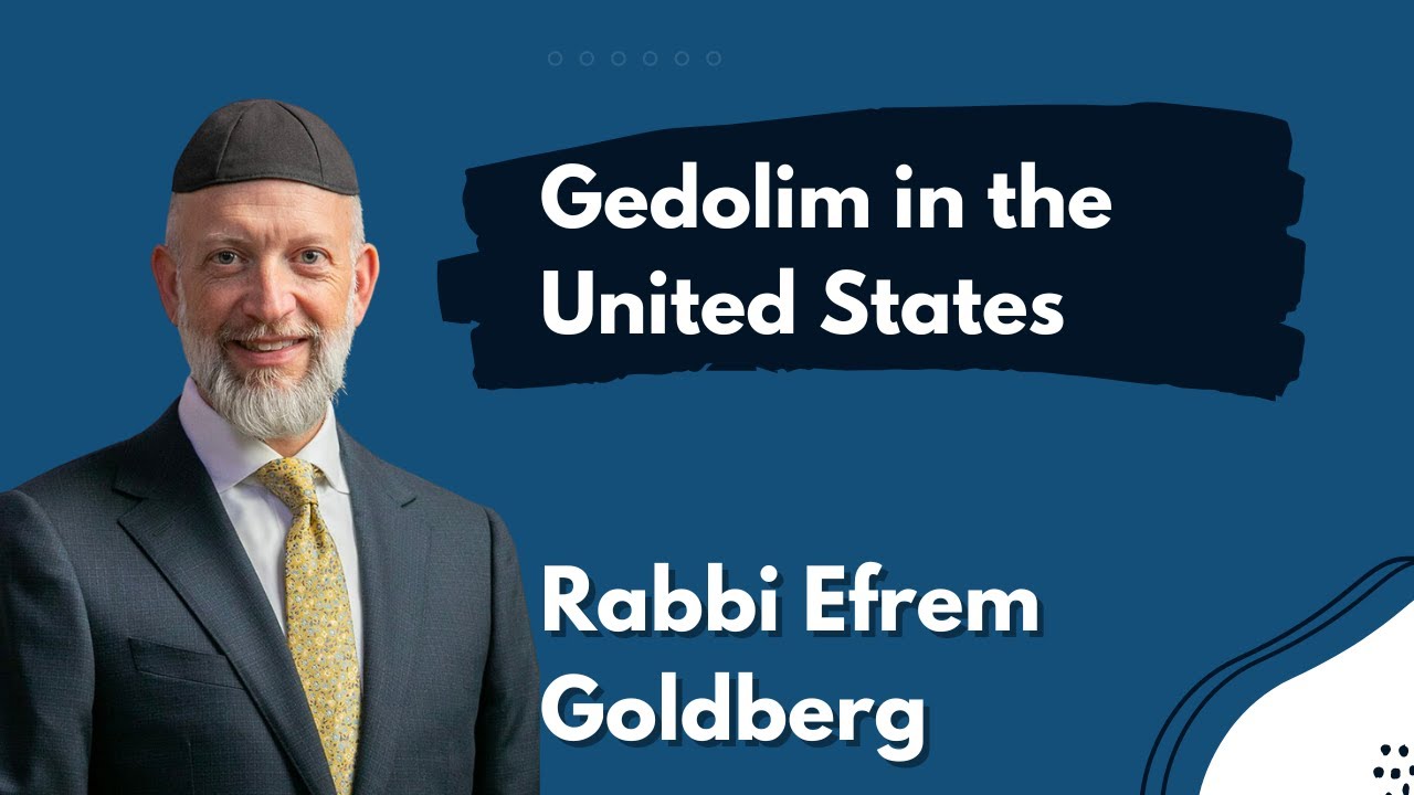 Gedolim in the United States