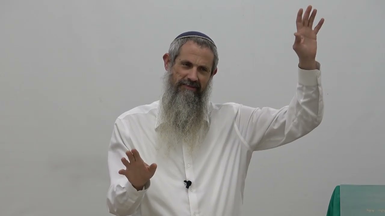 הרב אלישע ינון - ראש ישיבת ההסדר בעפולה | תבנית חיים של גלות וגאולה