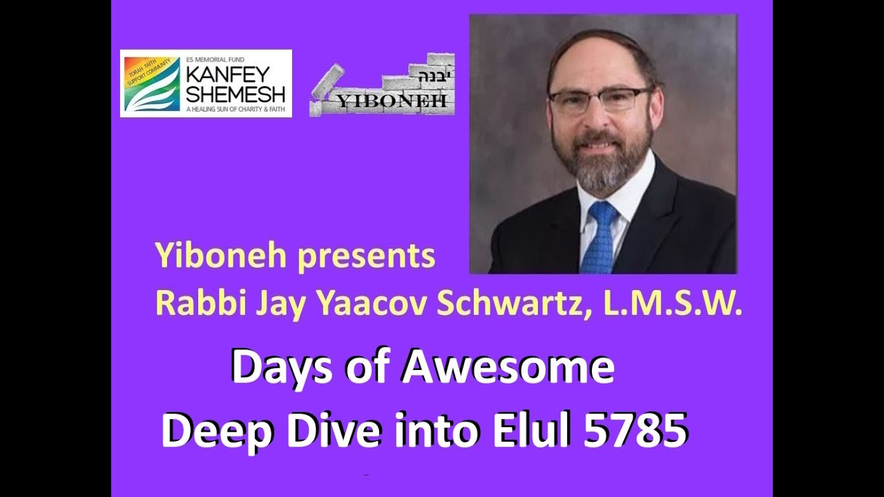 Days of Awesome - Deep Dive into Elul 5785 by Rabbi Jay Yaacov Schwartz