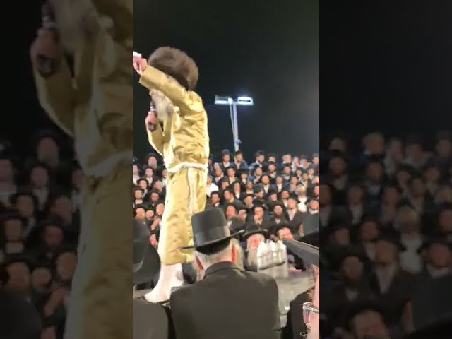 Moments before Meron Tragedy - Rabbi Elimelech Biderman begging  "Kra Roiya Gizar Dineinu"