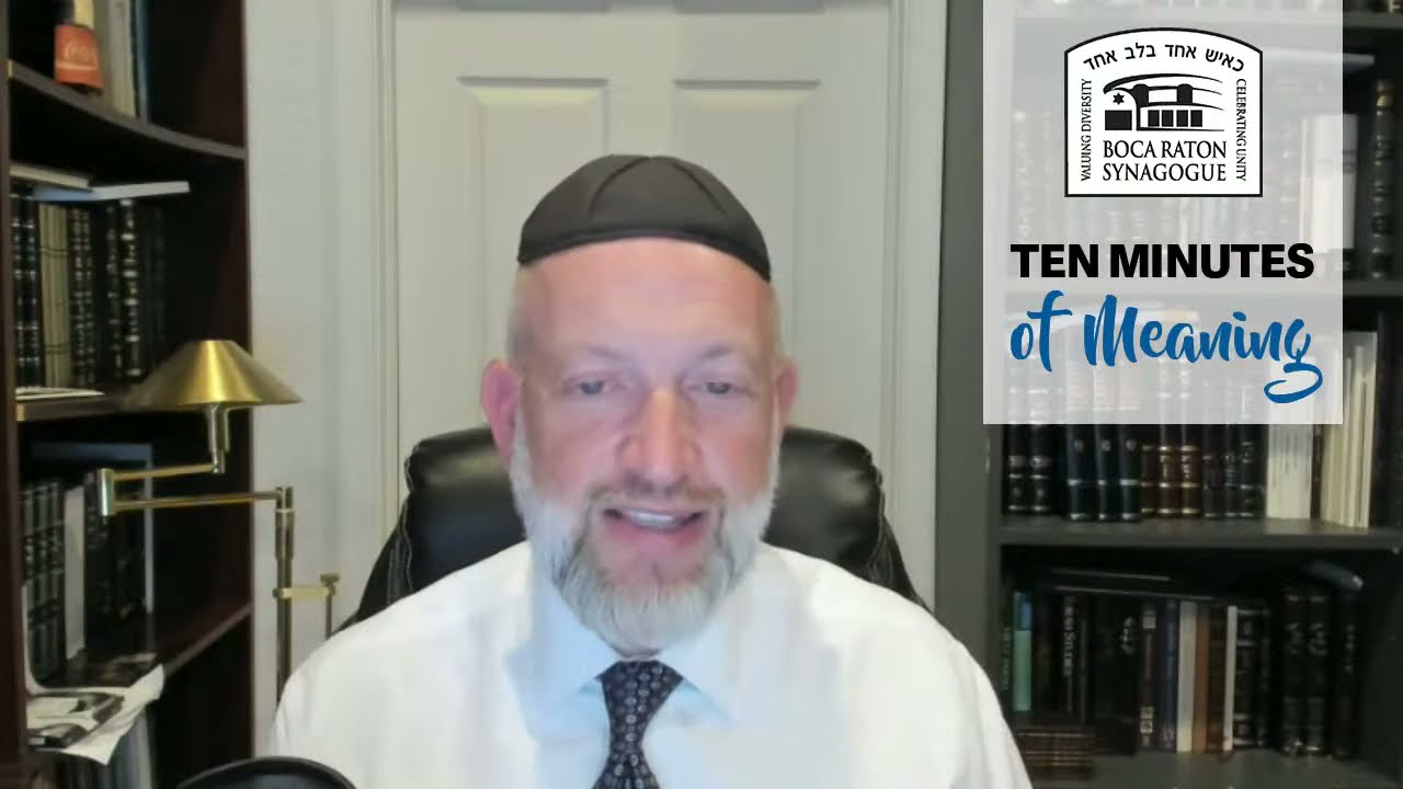 Ten Minutes of Meaning (Part 135): Going Above and Beyond - Mesillas Yesharim