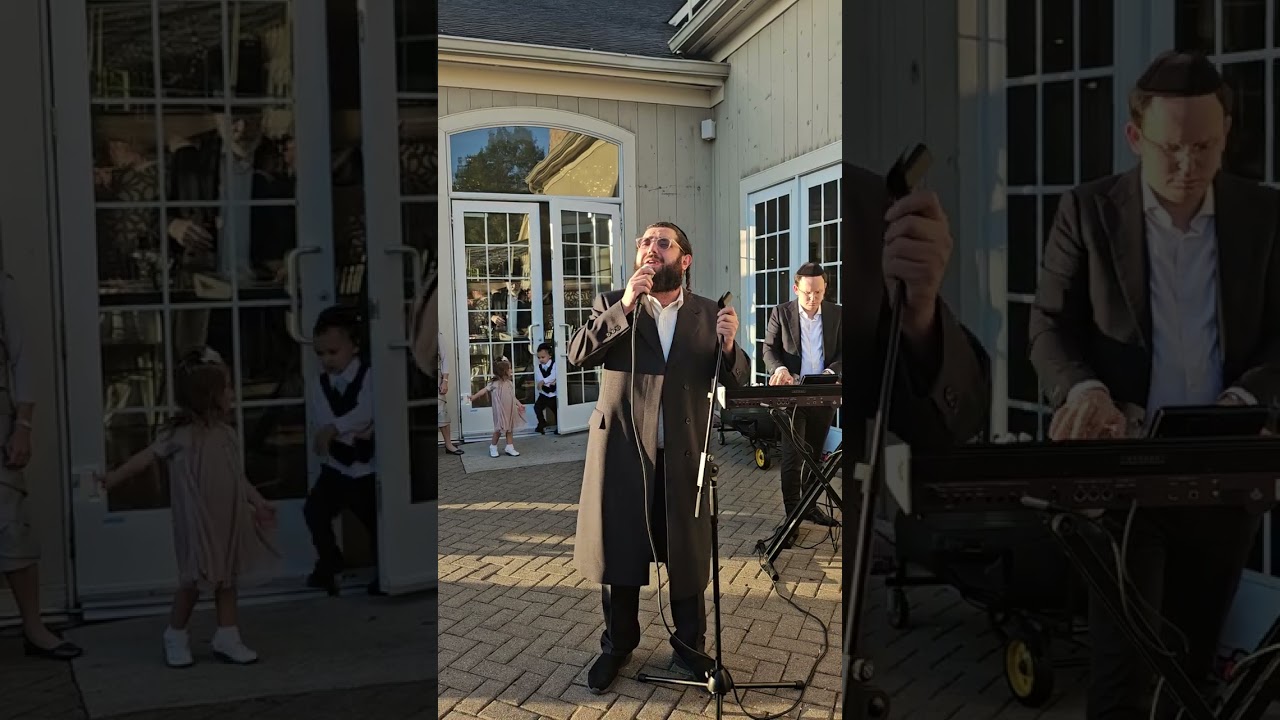 Levi Yitzchok Cohen - Yerushalayim LIVE at Chuppa with Yisroel Applebaum