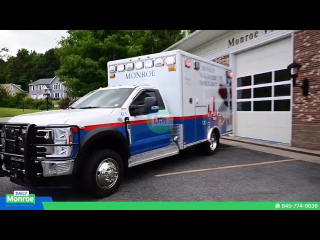 New Ambulance Addition to Monroe EMS