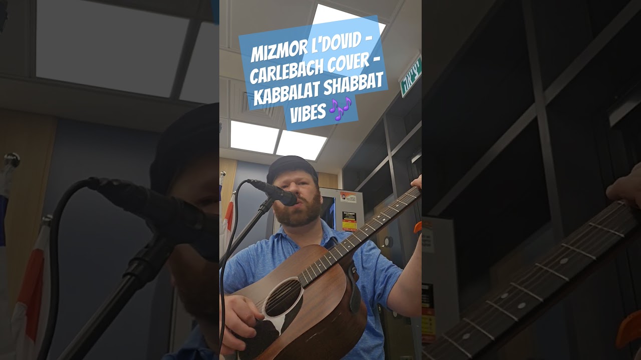 Mizmor L'Dovid - Kabbalat Shabbat vibes) for wounded soldiers. R' Shlomo Carlebach cover.