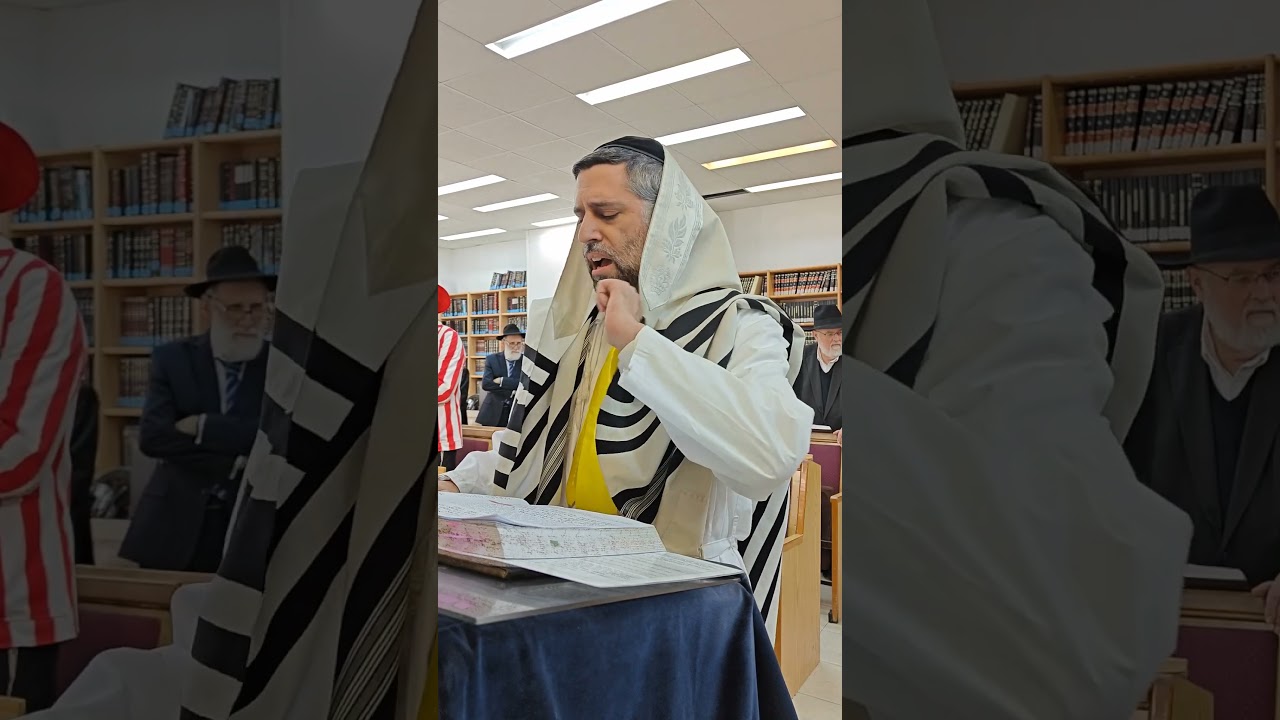 Ari Goldwag leads Mincha on Purim Day at Ahavas Shalom - #10 Ingathering of Exiles @ahavasshalom
