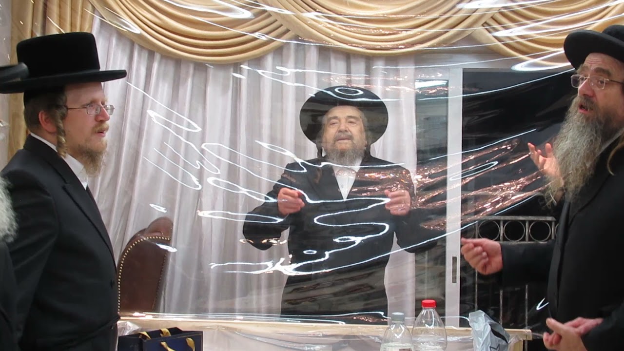 הגה"צ ר' יעקב מאיר שכטער שליט"א בשמחת נכדו חלק ג