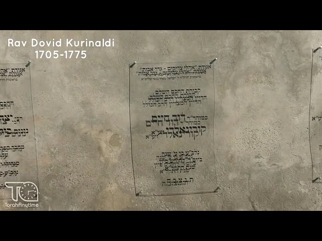 Journey To Italy 2024: Livorno - The Kever of Rav Dovid Kurinaldi, the Beis Dovid