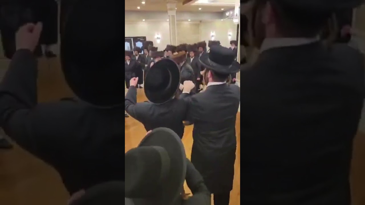 Bishtene Rebbe At His Brother's Einikel's Wedding - Cheshvan 5785