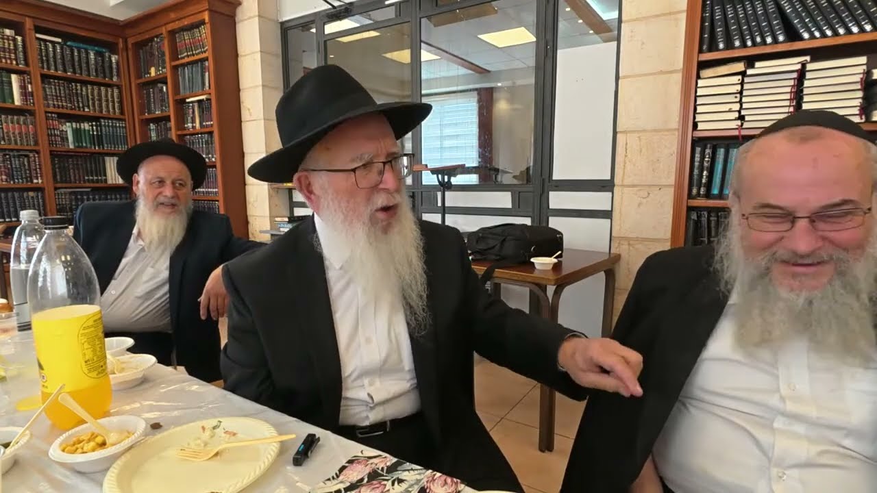 התוועדות כ׳ מנחם אב  עם הרב יחזקאל סופר  ב 770 רמת שלמה ירושלים שנת תשפ"ה