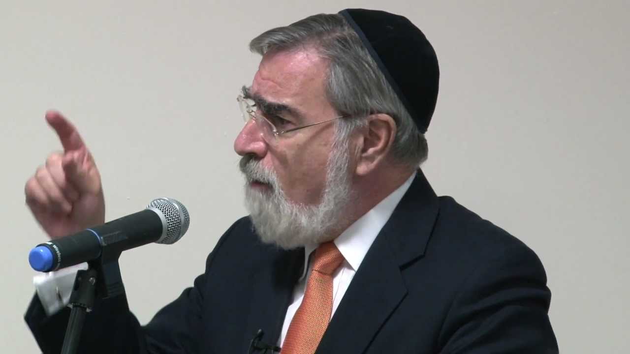 Rabbi Sacks at LSJS, delivering his 12th Annual Ellul Shiur