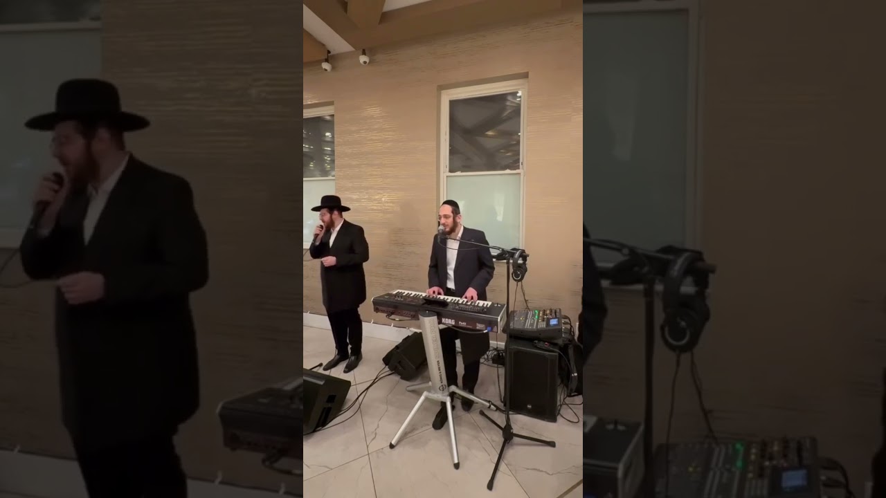 הערשי ויינברגר עם הקלידן יענקי ליווי