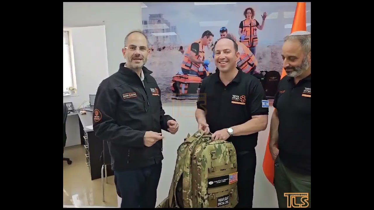 Lakewood paramedic brings thousands of dollars in medical equipment to United Hatzalah