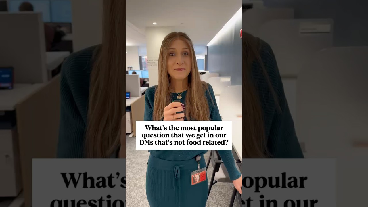 What's the most popular question that we get in our DMs that's not food related?