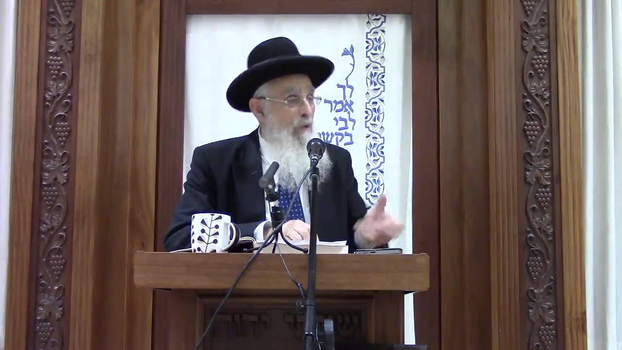 הרב יעקב אריאל - י"ט חשוון תשע"ה