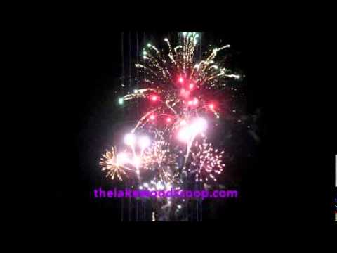 Fireworks Labor Day 2011 Lakewood
