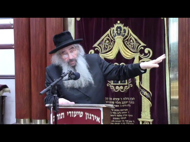 הרה"ג ר' אהרן דוד דונער שליט"א