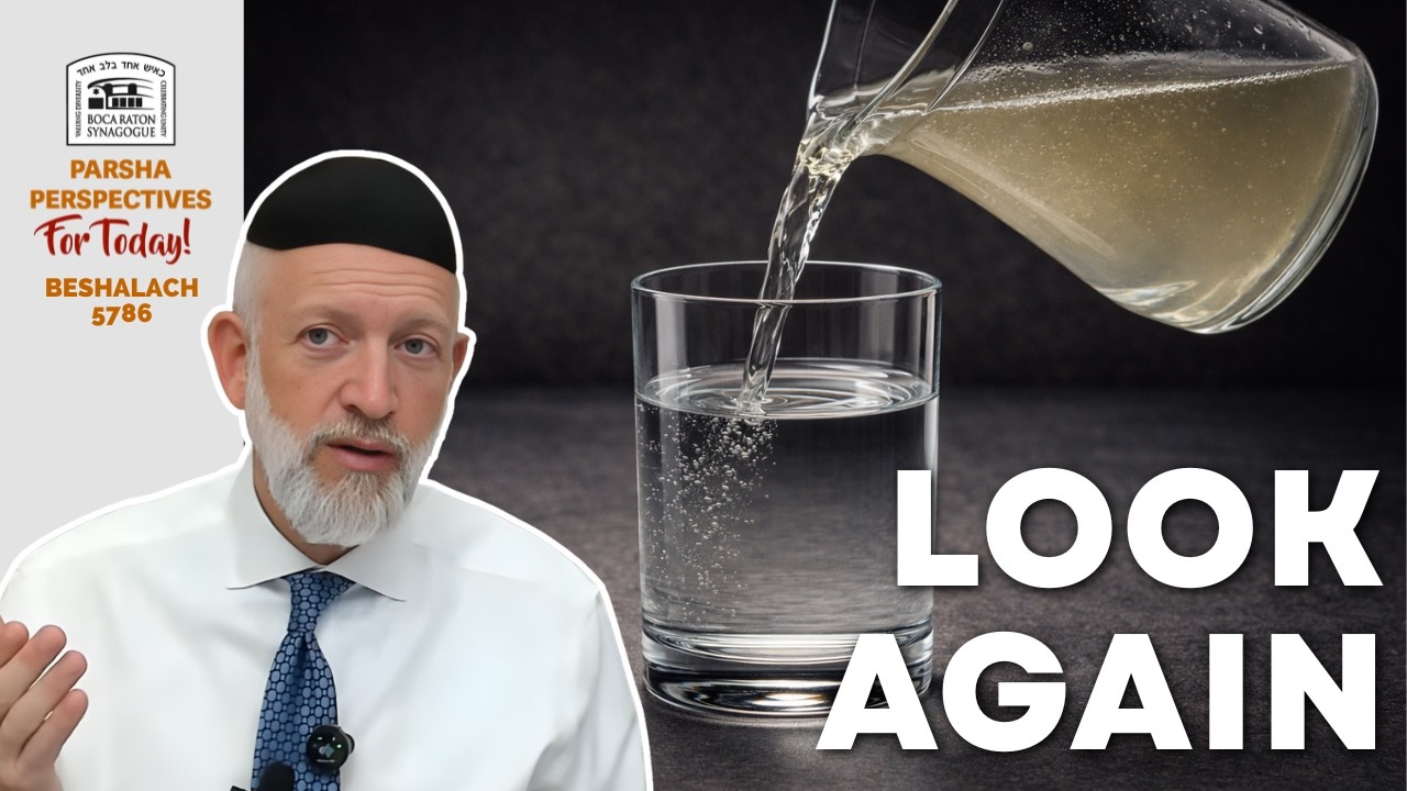 What to Do When Life Tastes Bitter | Parsha Perspectives | Beshalach 5786