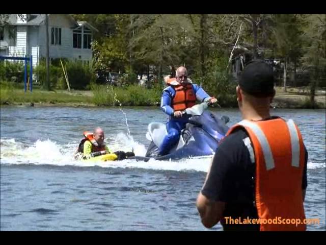 Lakewood Police Water Rescue Training Lake Carasaljo  Lakewood Scoop