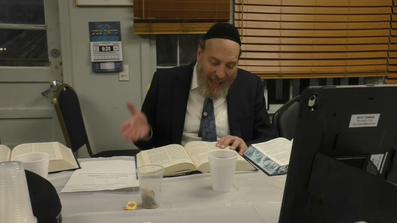 Zera Shimshon Parshas Vayera Shiur by Rabbi Simcha Bunim Berger at Scheiner's