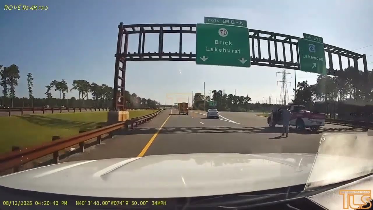 Road rage ends in pedestrian struck on Parkway exit