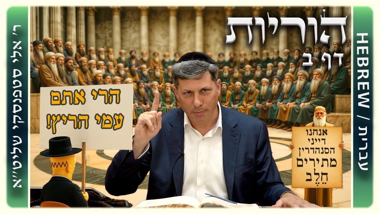 מרכז דף יומי - הוריות דף ב. - ר' אלי סטפנסקי שליט"א