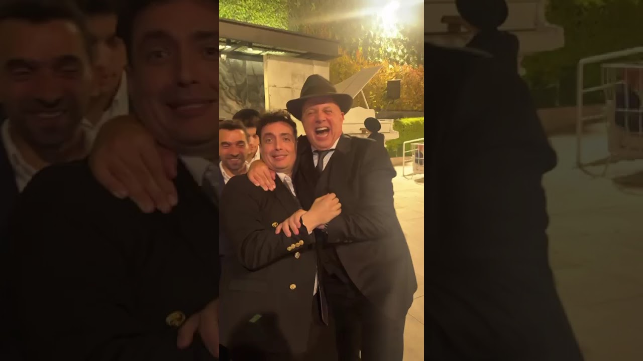 יואלי דיקמן בחתונת ביתו של מנחם טוקר