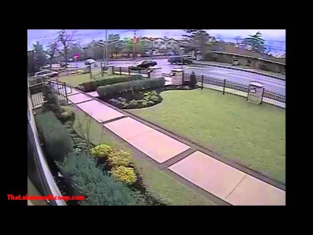 Surveillance 4th and Madison Ave Crash Caught on Camera