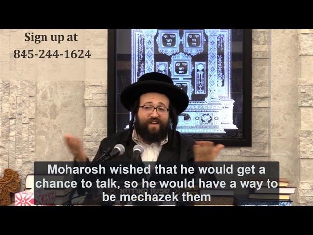 Rabbi Yoel Roth - After waiting long they finally brought in the food and all Buchirim jumped on it
