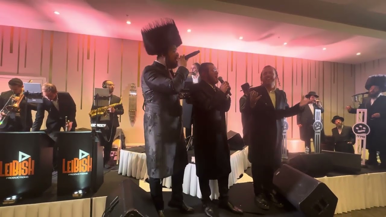 LEIBISH Posen on the keys Yoel Greenfeld & David Feder & Sruly Green & Avrumi Strauss @ Feldman Ehr