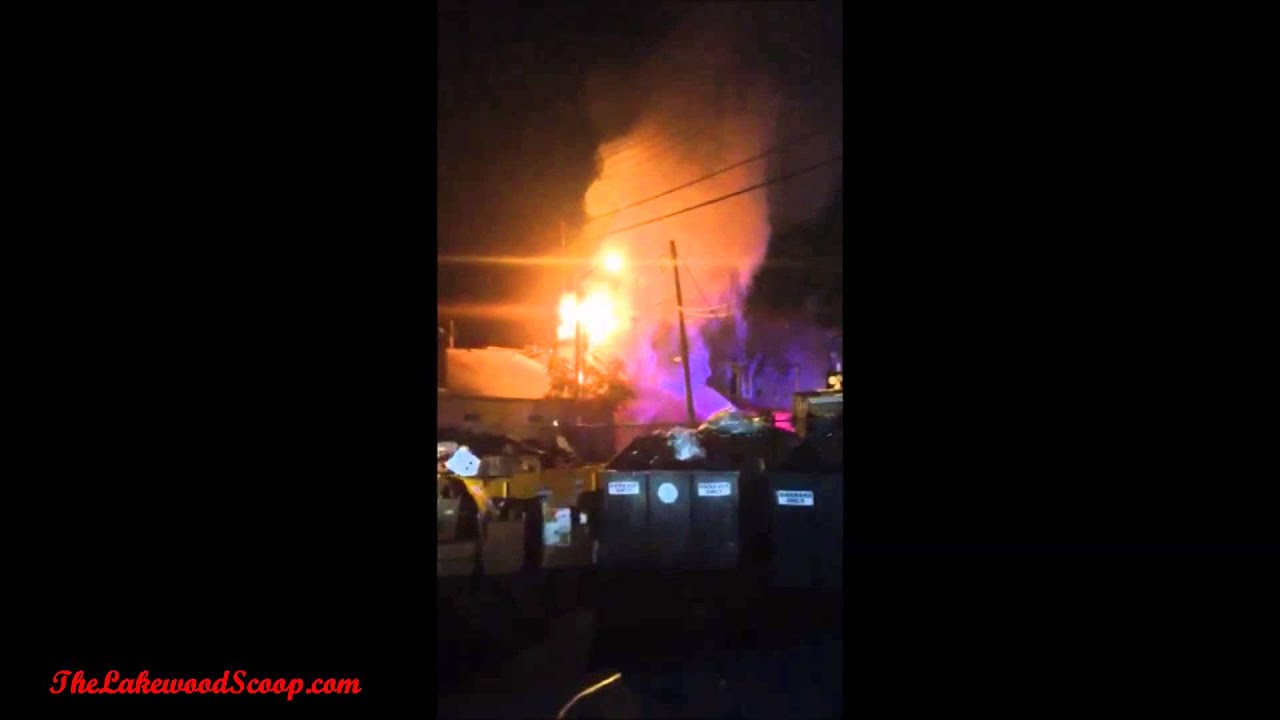 Fire 2nd Street Lakewood