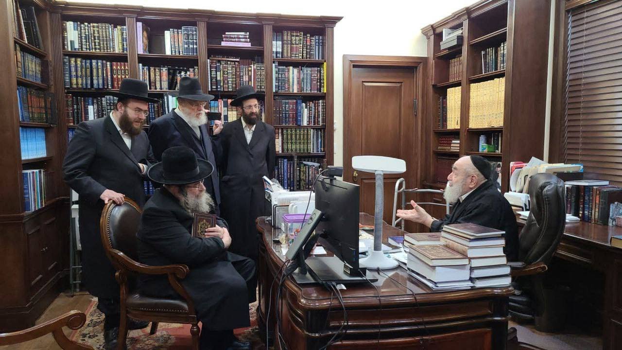 באזוך פון הגאון רבי דניאל אלתר שליט"א אין ניו יארק