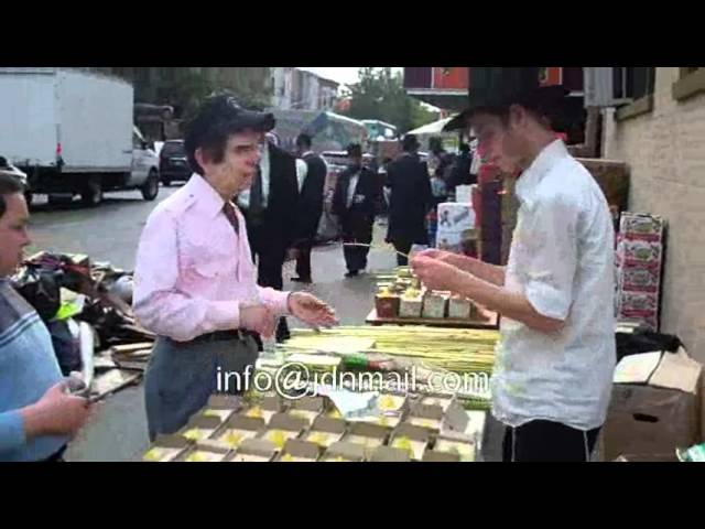 Sukkot Preparations In Boro Park 5772